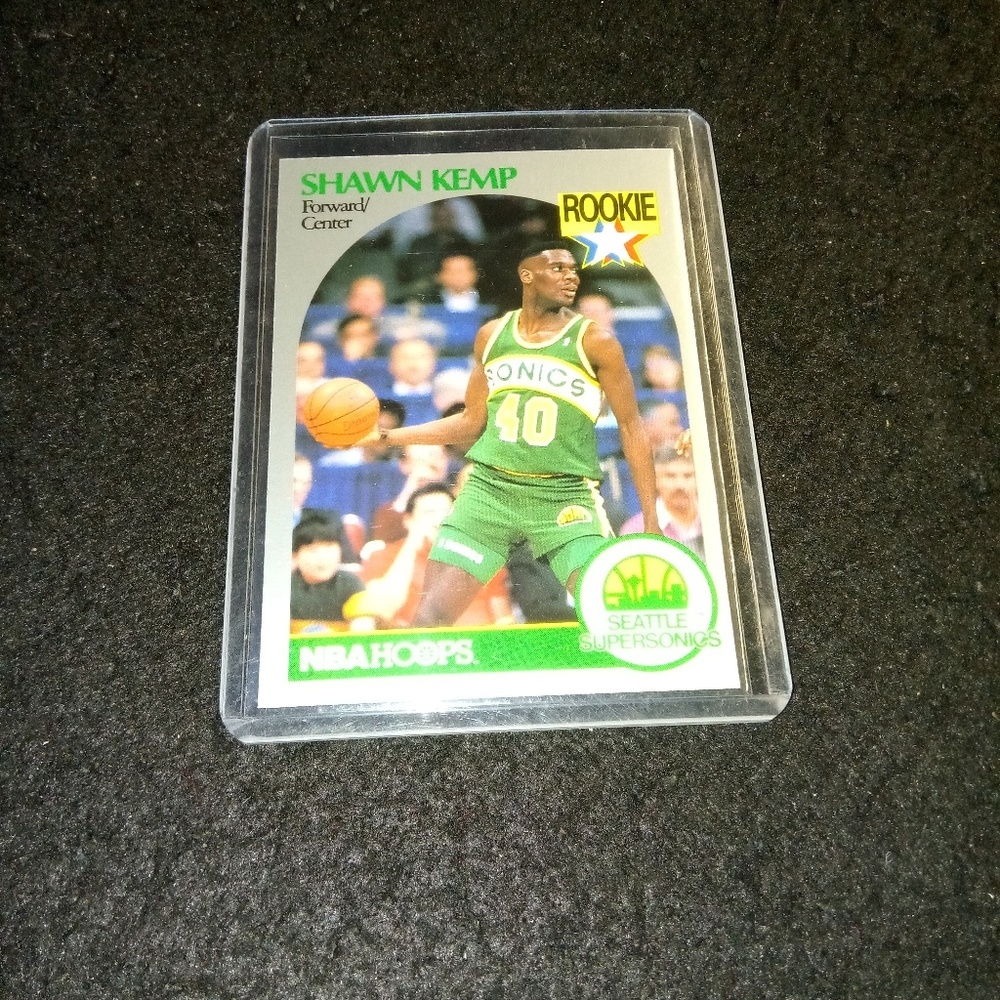 1990 Nba Hoops Shawn Kemp Rookie Card